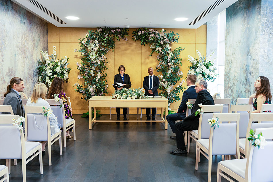 Registry Weddings at Lambeth Town Hall