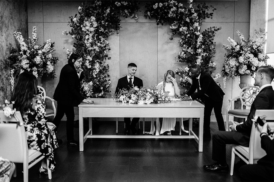 Registry Weddings at Lambeth Town Hall