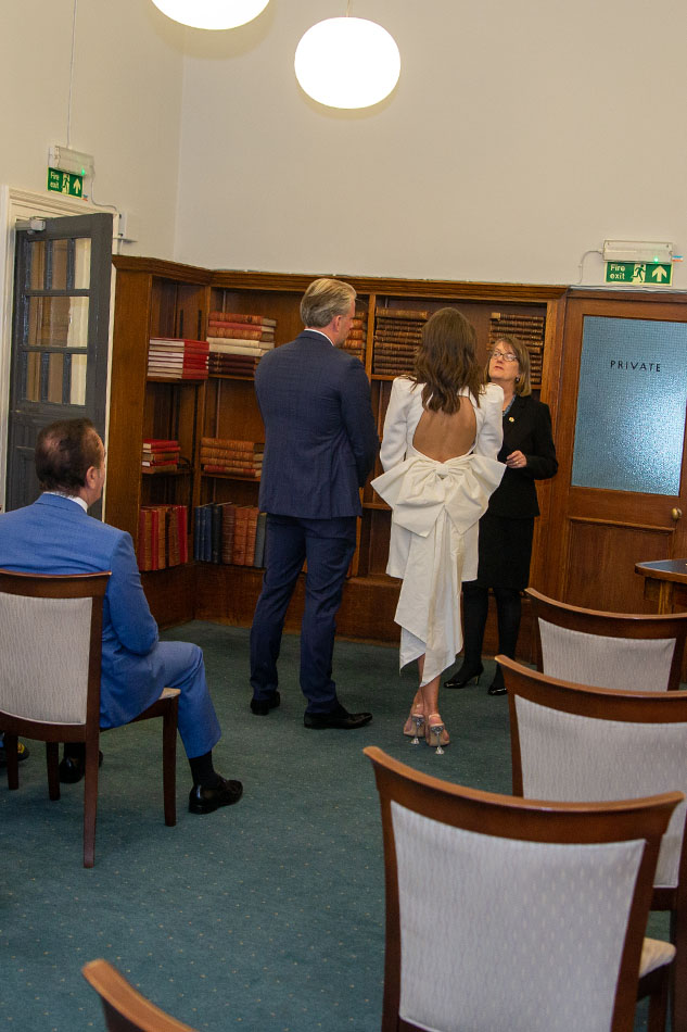 Registry Weddings at Mayfair Library - Westminster